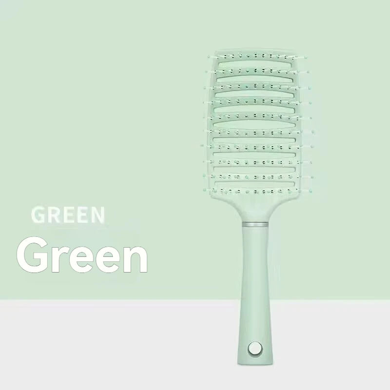 Relaxing Elastic Massage Comb Hollow Out Detangling Hair Brush Scalp Massage Combs Fast Blow Drying Detangler Hair Styling Tools