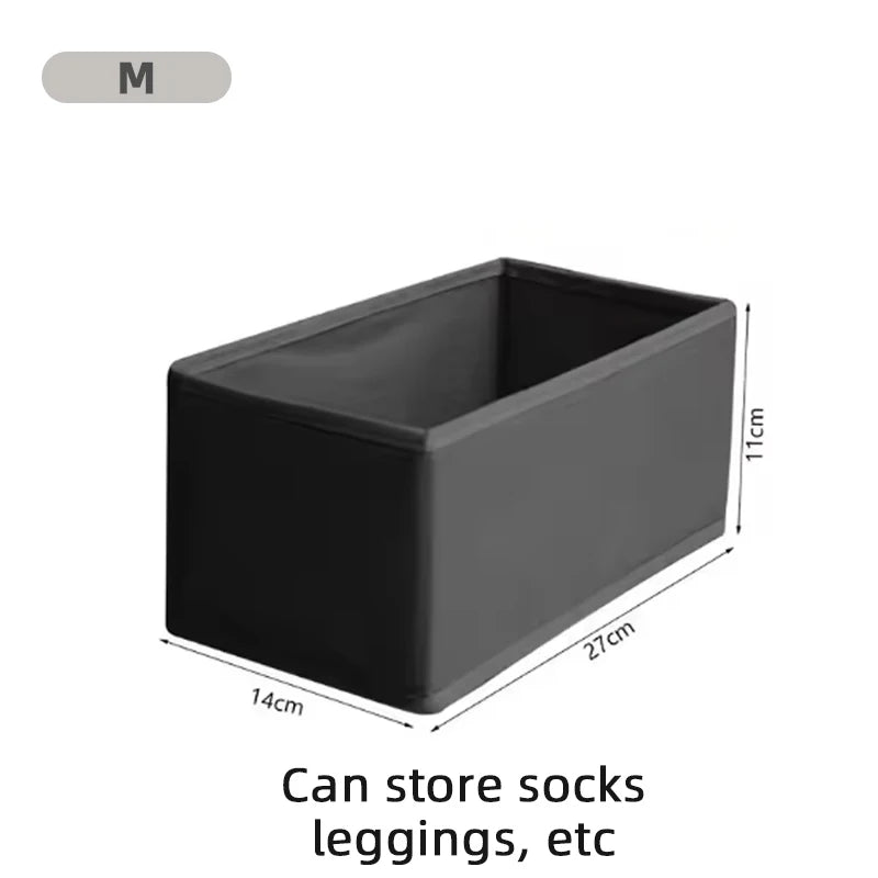 Drawer Organizers Box Clothes Underwear Socks Storage Box Wardrobe Closet Organizers and Storage Foldable Cabinet Separator Case