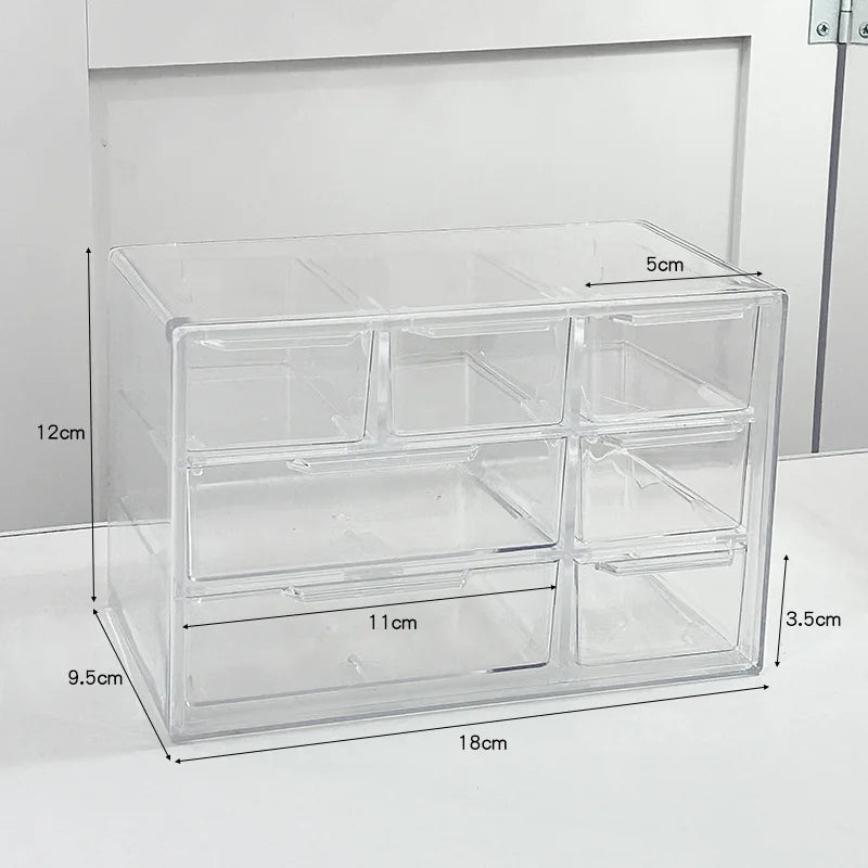 Cosmetics Organization Storage Box Multifunctional Skin Care Product Box Cosmetics Jewelry Storage Makeup Box