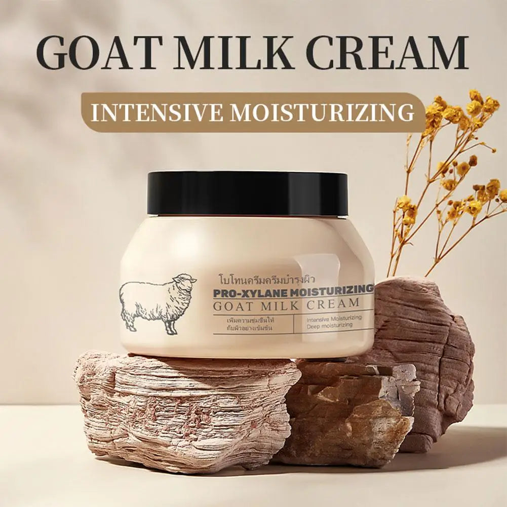 Goat Milk Cream Moisturizing Skin Hydration Moisturizing Body Milk Popping Milk Cream