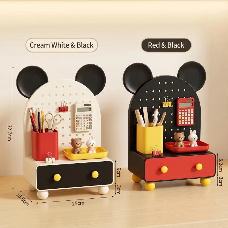 Cute and stylish stationery storage box and organizer for keys, dormitory drawer box，miscellaneous items, office desk
