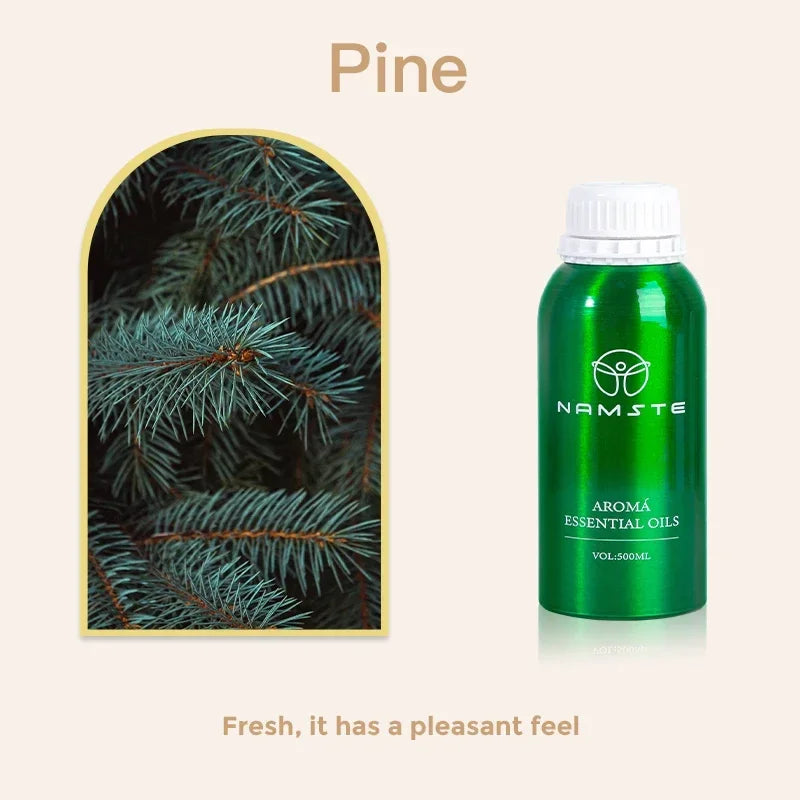 Essential Oils 500ml for Aromatic Diffuser Perfume Oil Air Freshener Smell for Home Fragrance Device Hotel Scent Diffuser Oil