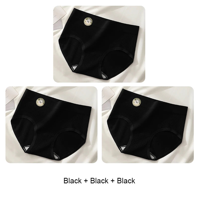 Underwear for Women Fashion Solid Panties Set Pack Sports Women's Lingerie Sexy Briefs Triangular Underpants Seamless Intimates