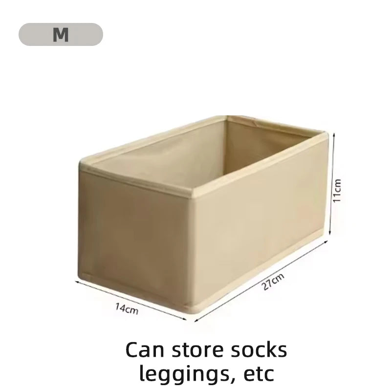 Drawer Organizers Box Clothes Underwear Socks Storage Box Wardrobe Closet Organizers and Storage Foldable Cabinet Separator Case