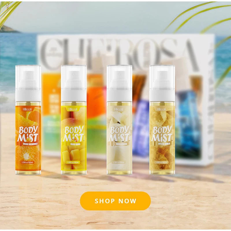 Super Vanilla Body Mist Body Spray 100ml Different Scents Elegant Women's Perfume Long-lasting Fresh Floral Fruity Fragrant New