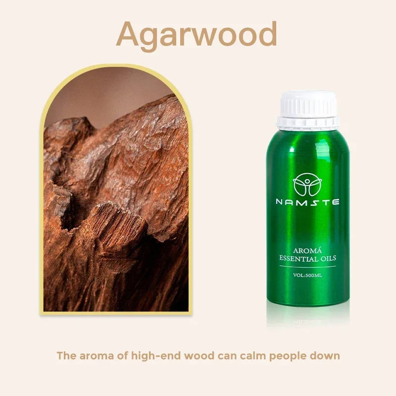 Essential Oils 500ml for Aromatic Diffuser Perfume Oil Air Freshener Smell for Home Fragrance Device Hotel Scent Diffuser Oil